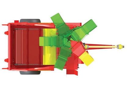 Teagle | Tomahawk Straw Blower | Model T8500SC CHIEF | Width 80" | 6' Round & 8' Rectangular Bales | 4.5m³ Capacity | Horsepower 80 HP | For Tractors
