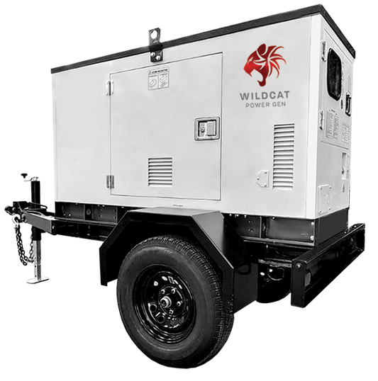 Wildcat Patriot Mobile Generator | Power Options 15 kW To 150 kW | Single or Three Phase | Trailer-Mounted With Tank