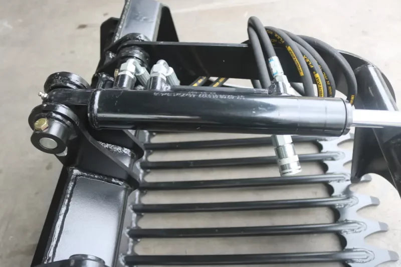 Landy Attachments Skeleton Rock Grapple Bucket | Model S-RRGB1120 | Width 44" | 16 GPM | For Skid Steers & Loaders