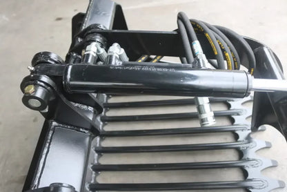 Landy Attachments Skeleton Rock Grapple Bucket | Model S-RRGB1120 | Width 44" | 16 GPM | For Skid Steers & Loaders