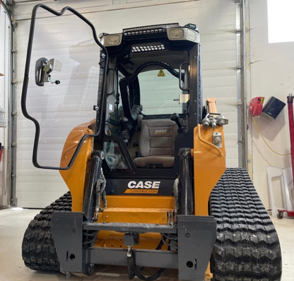 Skid Steer Doors Cab Enclosure Door | BSD‑M (Case Alpha Max) | ½" Lexan Polycarbonate | 15–25 GPM | For Case Alpha Max Skid Steers