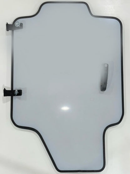 Skid Steer Doors Cab Enclosure Door | BSD‑M (Case Alpha Max) | ½" Lexan Polycarbonate | 15–25 GPM | For Case Alpha Max Skid Steers