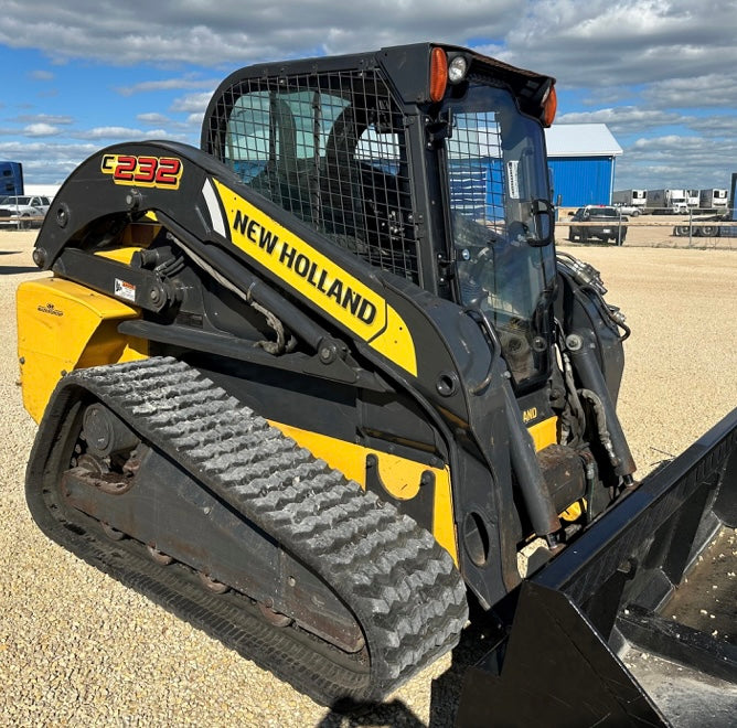 Skid Steer Doors Cab Enclosure Door | BSD‑M (New Holland Alpha Max) | ½" Lexan Polycarbonate | 15–25 GPM | For New Holland Alpha Max Skid Steers