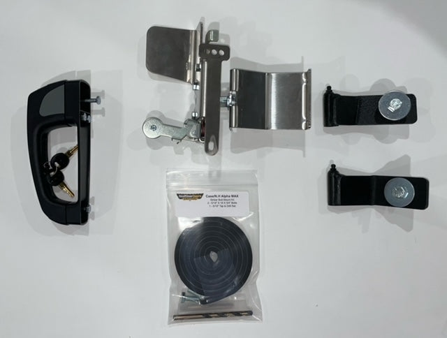 Skid Steer Doors Cab Enclosure Door | BSD‑M (New Holland Alpha Max) | ½" Lexan Polycarbonate | 15–25 GPM | For New Holland Alpha Max Skid Steers