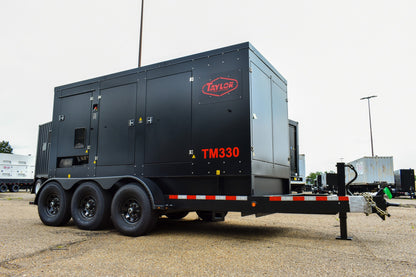 Taylor Power System Trailer Mounted Mobile Generator | Model TM-330 | Horsepower 443 | Standby Power 263kW (329 kVA)