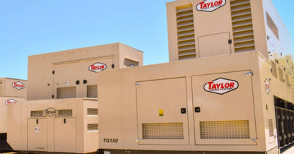 Taylor Power System Standby-NG/LP Generator | Model TG-150 | Horsepower 230-262 HP | Power Output 150kW (188kVA) | Open & Enclosed Unit