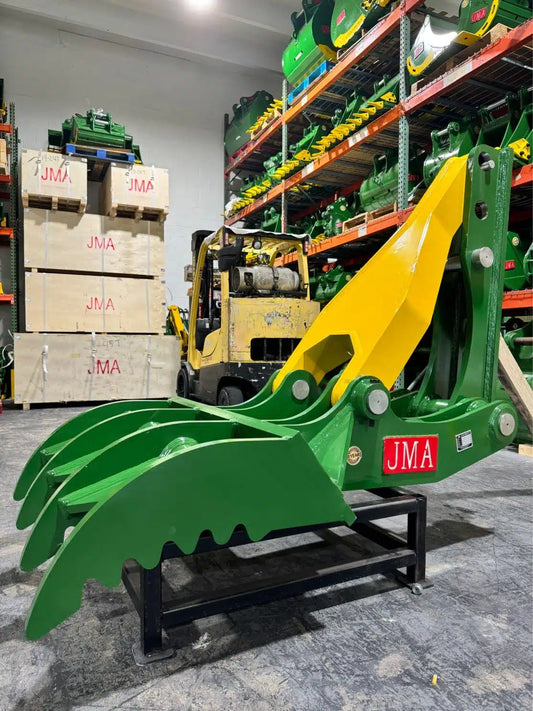 JMA Attachments Mechanical Thumb | Overall Width 45" inches | Overall Length 75" inches | For 30 – 50 Tons Excavators