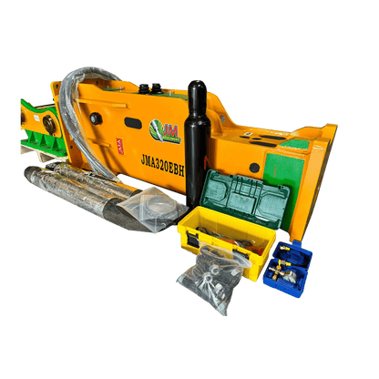 JMA Attachments Hydraulic Hammer | Energy Class 4,500 Joules | For 16 – 25 Tons Excavators