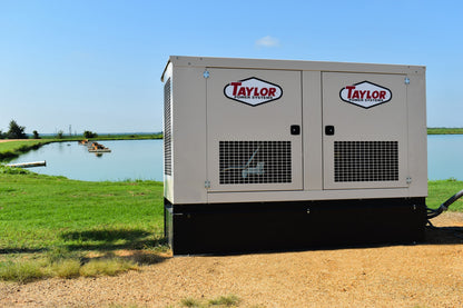 Taylor Power System Standby-NG/LP Generator | Model TG-125 | Horsepower 230-261 HP | Power Output 125kW (155kVA) | Open & Enclosed Unit