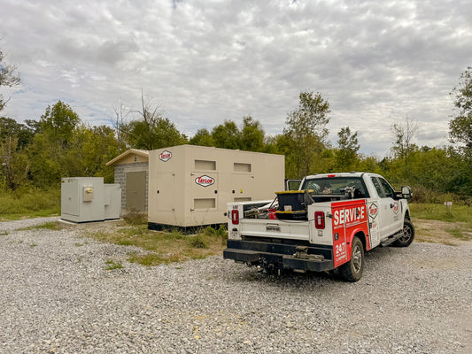 Taylor Power System Standby-NG/LP Generator | Model TG-25 | Horsepower 42-46 HP | Power Output 25kW (31kVA) | Open & Enclosed Unit