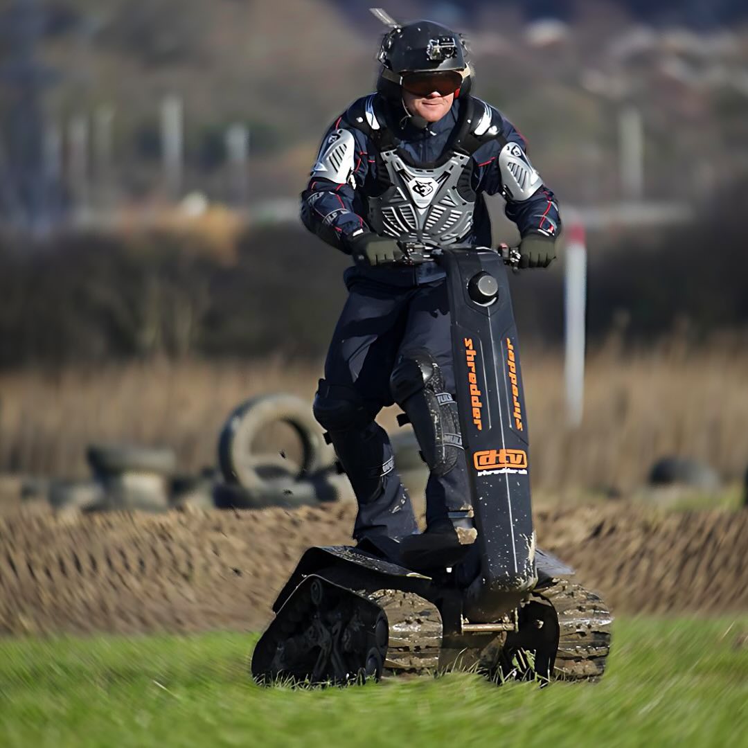 DTV Shredder - Electric Track ATV New Electric Shredder 20 kW Dual Motor