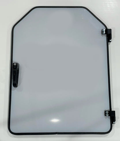 Skid Steer Doors Cab Enclosure Door | BSD‑F (Bobcat F Series) | ½" Lexan Polycarbonate | 15–25 GPM | For Bobcat F Series Skid Steers