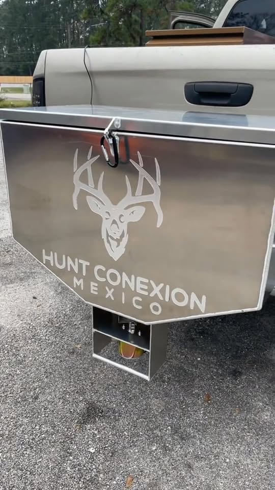 Aluminum Outfitters Road Feeder | Models 50 lb & 100 lb | Width 13" & 41" | 10-50 HP | For ATVs, UTVs & Tractors