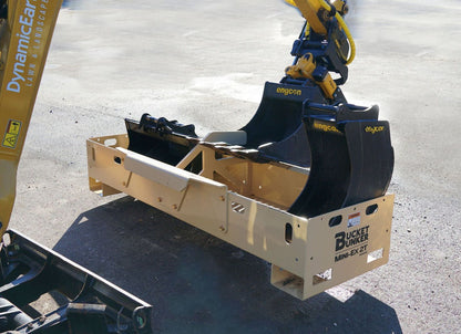 Bucket Bunker Mini-EX 6T & Mini-EX 2T | Width 29" & 45" | Max Bucket Size 36" | Machine Size 1.5-6 Tons | For Excavators
