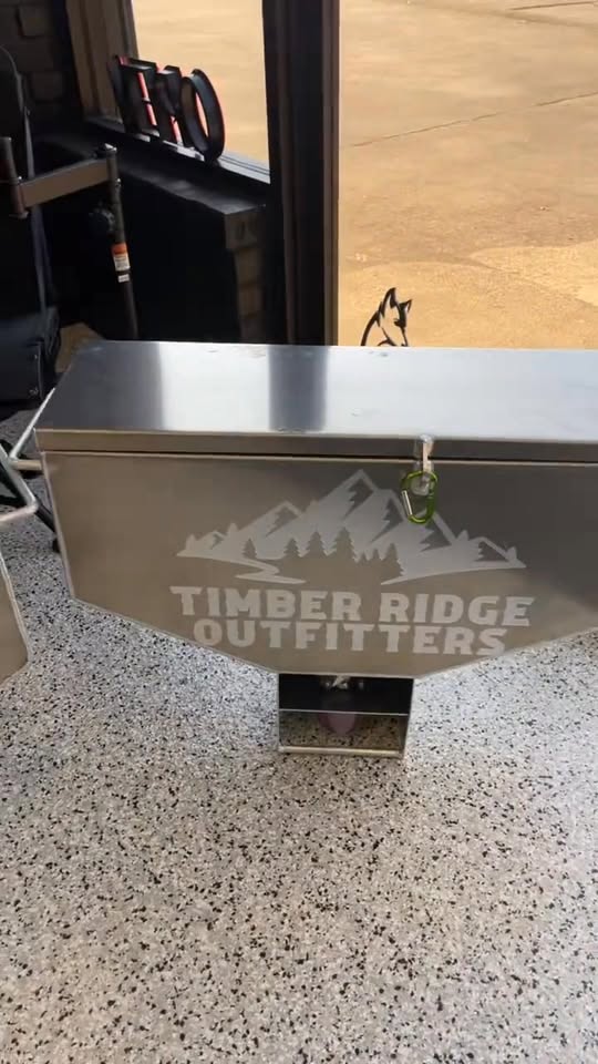 Aluminum Outfitters Road Feeder | Models 50 lb & 100 lb | Width 13" & 41" | 10-50 HP | For ATVs, UTVs & Tractors