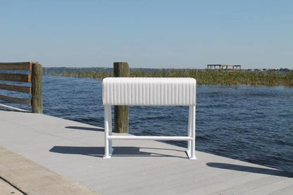 RIO MARINE CUSTOMS | Leaning Post | Model SLLP32 | 32" W x 18" D x 34" H | Versatile and Comfortable Seating | For Boats