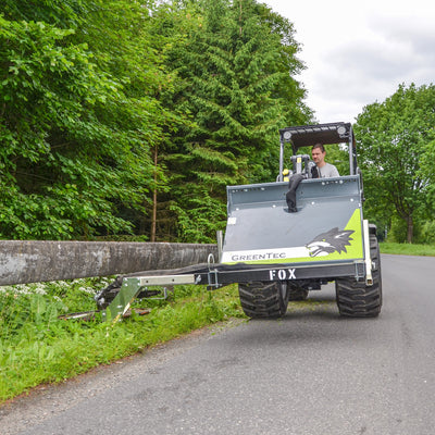 GreenTec Weed Eater Mower 3 Point Hitch | Model Fox 40 | Cutting Width 31.5