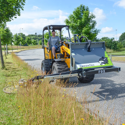 GreenTec Weed Eater Mower 3 Point Hitch | Model Fox 40 | Cutting Width 31.5" Inches | Horsepower 50 HP | For Tractors