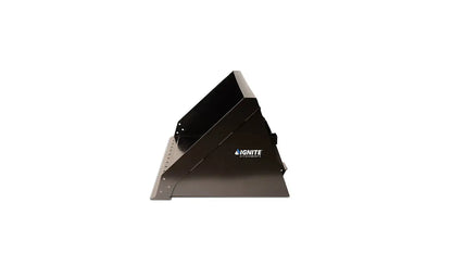 Ignite Attachments Light Material Snow Bucket | Width 94" | Capacity 49.4 Cu. Ft. | Hydraulic Flow Range 13–25 GPM | For Skid Steers