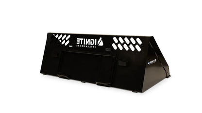 Ignite Attachments Light Material Snow Bucket | Width 94" | Capacity 49.4 Cu. Ft. | Hydraulic Flow Range 13–25 GPM | For Skid Steers