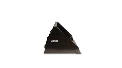 Ignite Attachments Light Material Snow Bucket | Width 94" | Capacity 49.4 Cu. Ft. | Hydraulic Flow Range 13–25 GPM | For Skid Steers