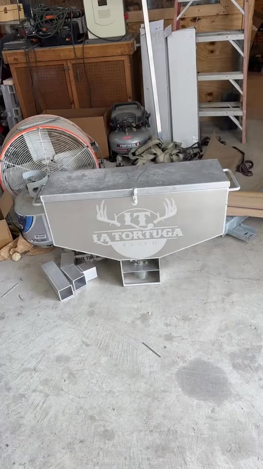 Aluminum Outfitters Road Feeder | Models 50 lb & 100 lb | Width 13" & 41" | 10-50 HP | For ATVs, UTVs & Tractors