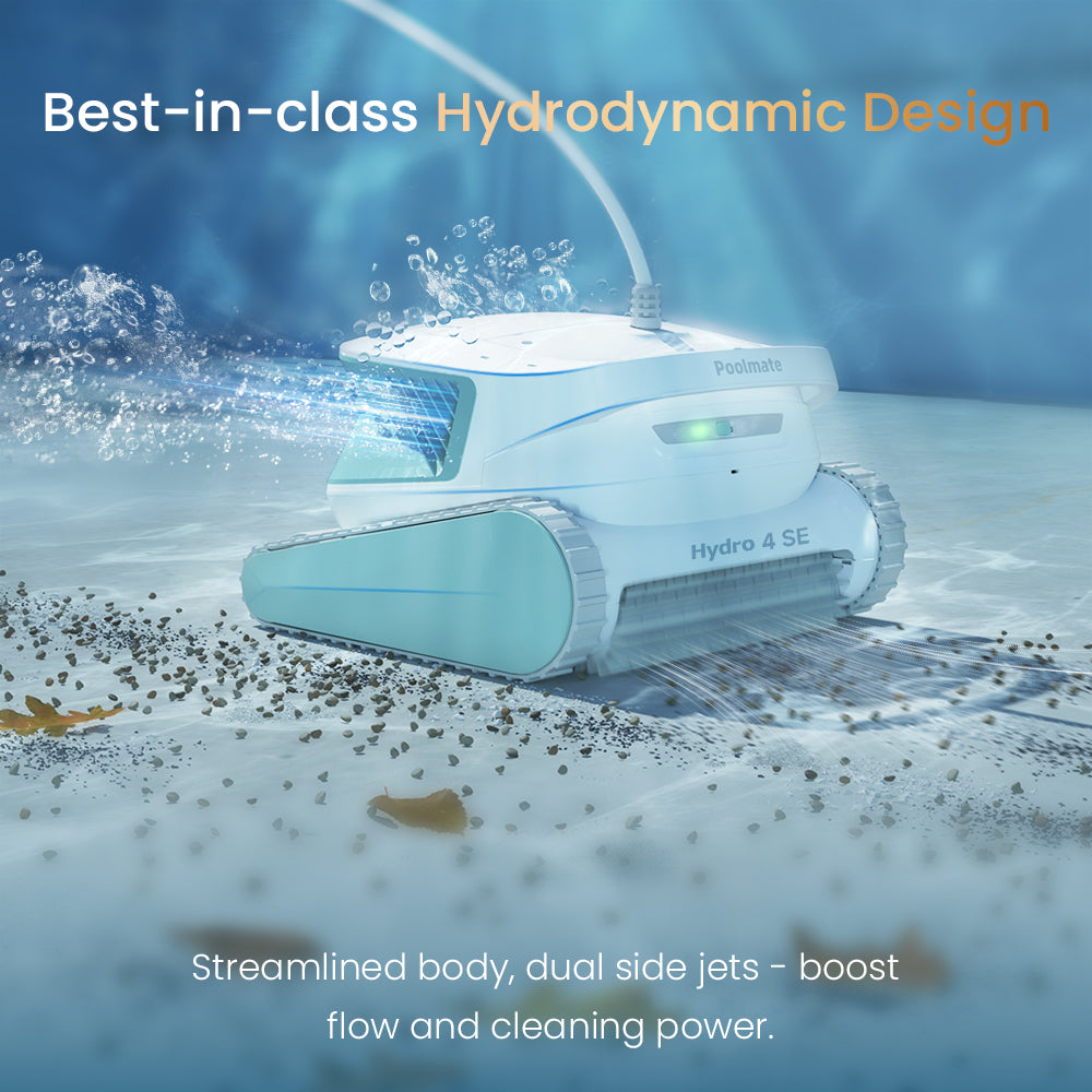 Chasing Cleaner Hydro 4 SE Corded Robotic Pool Cleaner | Pool Size 1,614 Sq.ft | Flow Rate 320 L/min