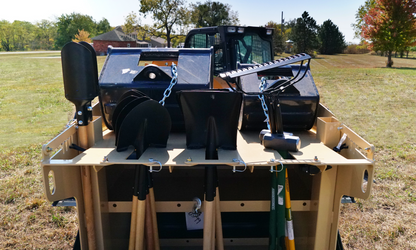 Bucket Bunker Construction PRO | Width 48" | Length 48" | Hydraulic Flow Range 15-25 GPM | Machine Size 3-6 Tons | For Skid Steers & Mini Excavators
