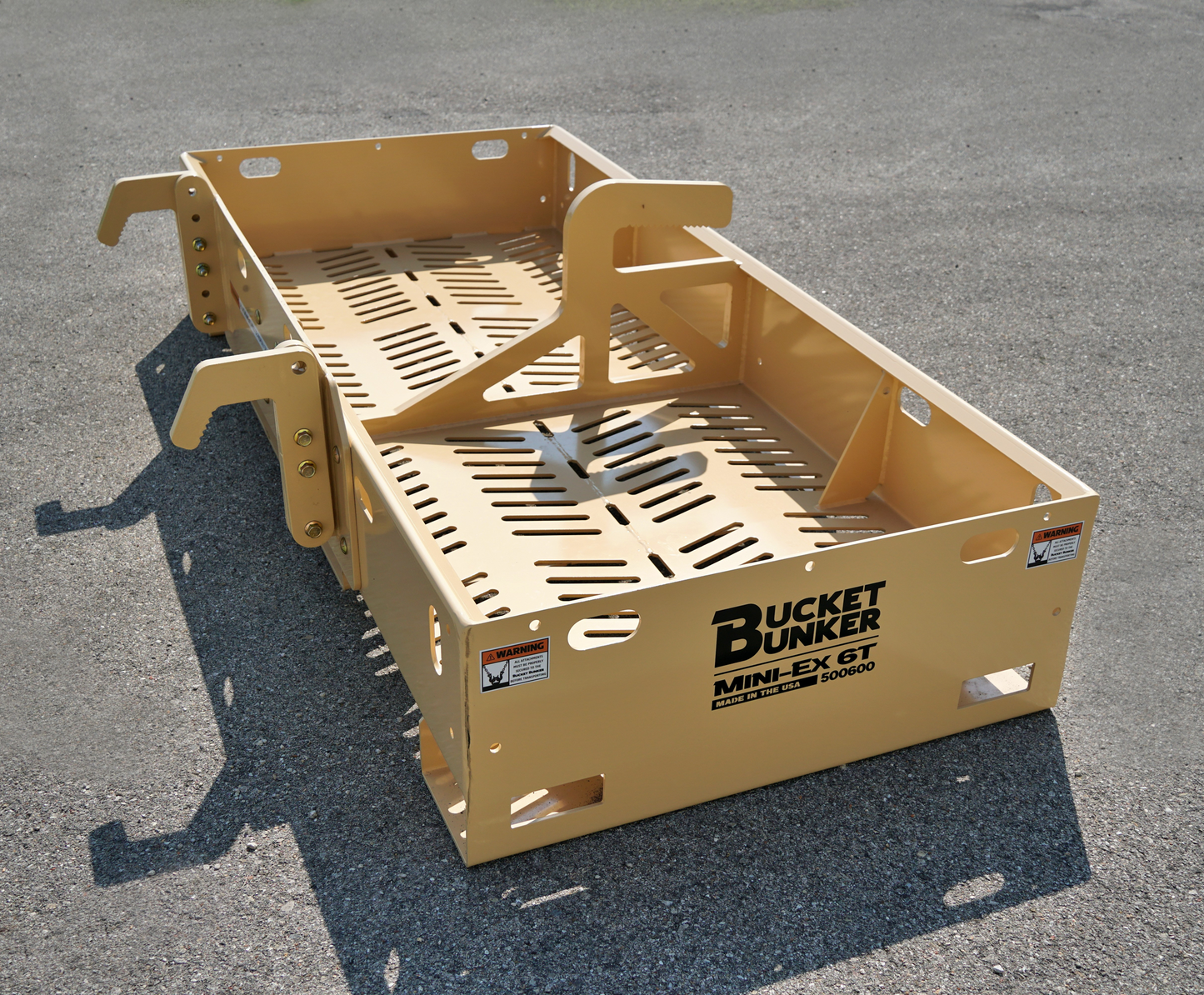 Bucket Bunker Mini-EX 6T & Mini-EX 2T | Width 29" & 45" | Max Bucket Size 36" | Machine Size 1.5-6 Tons | For Excavators