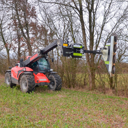 GreenTec Limb Trimmer Hydraulic Telescopic | Model Multi Carrier Puma 3303 Tele | Transport Width 8'2" Ft | Oil Flow 13.2 GPM | For Tractors