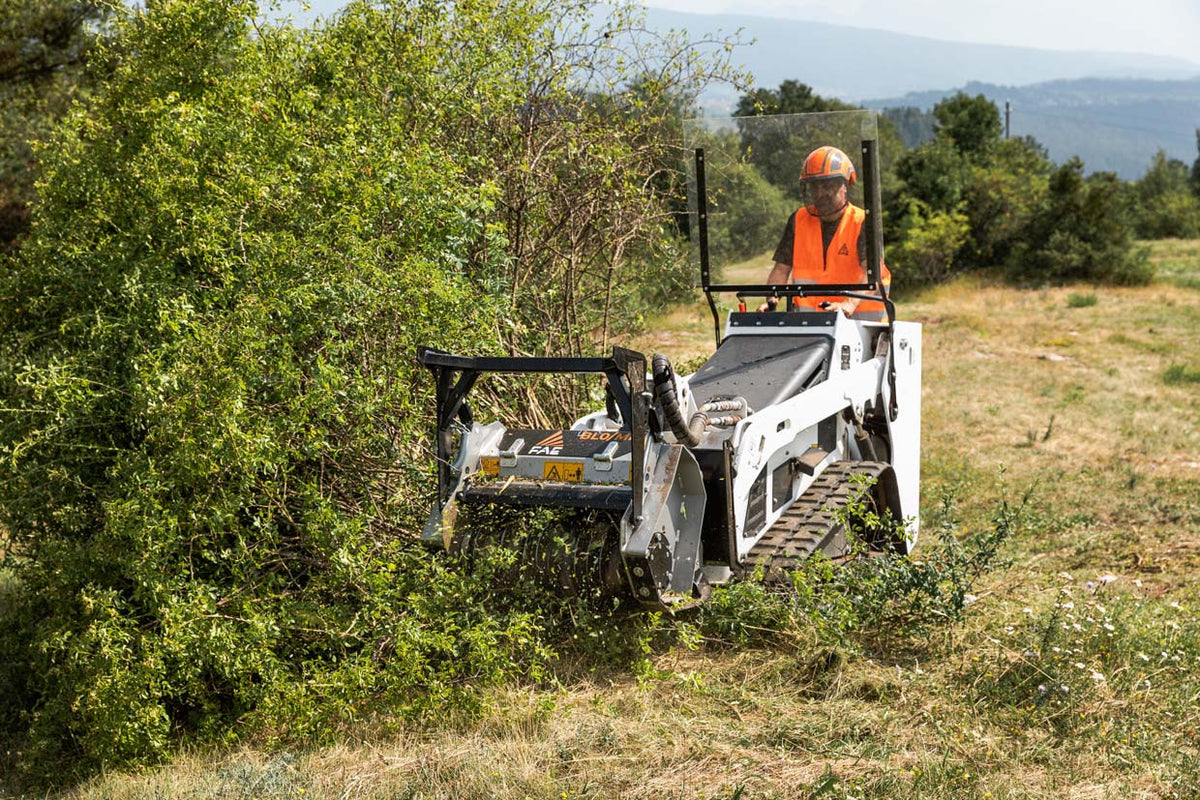 FAE Forestry Mulcher | Model BL0/ML | Width 39" | 12–18 GPM | For Mini Loaders