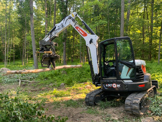 Sidney Excavator Tree Shear | Model TBL-1000-EX | Max Jaw Opening 14" | Machine Size 8-12 Tons | For Mini Excavators & Backhoes