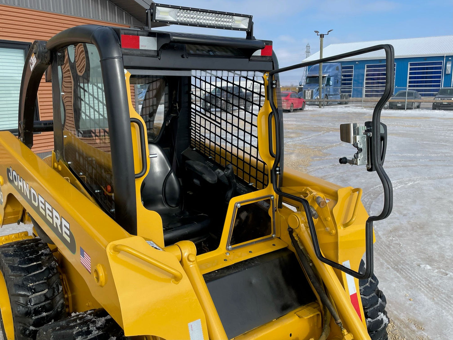 Skid Steer Doors Cab Enclosure Door | JD‑SS‑Door | 15–25 GPM | For John Deere 240–300 Series Skid Steers