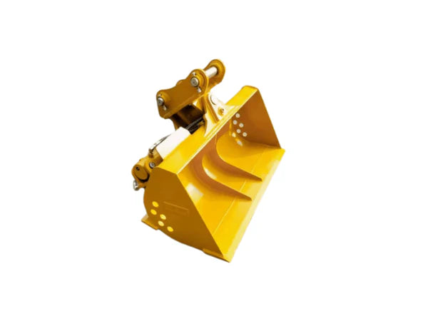 Bedrock Attachments Tilt-Ditch Cleaning Bucket | Width 48" | Optimized for Angled Grading | Machine Size 7-10 Tons | For Excavators CAT 307