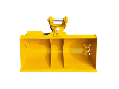 Bedrock Attachments Tilt-Ditch Cleaning Bucket | Width 48" | Optimized for Angled Grading | Machine Size 7-10 Tons | For Excavators CAT 307