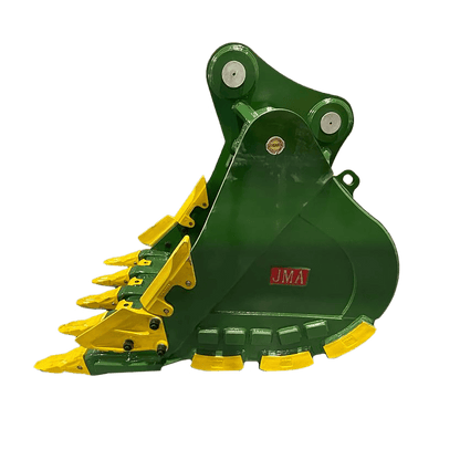 JMA Attachments Severe Duty Bucket  | Bucket Width 48", 66"  & 72″ Inches | For 33 – 55 Tons Excavators