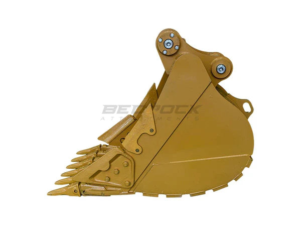 Bedrock Attachments Severe Rock Bucket | Width 48-Inch | Capacity 1.19 CU M | Machine Size 18-24 Tons | For Excavators CAT 320E, 323F, 325F