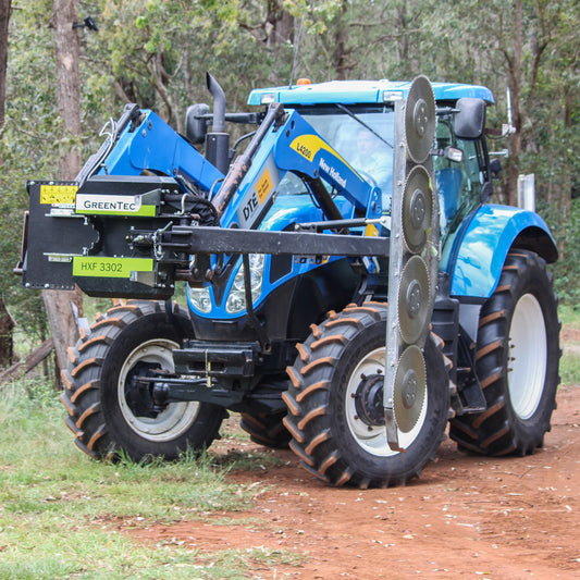 GreenTec Limb Trimmer Hydraulic Telescopic | Model Multi Carrier Puma 3303 Tele | Transport Width 8'2" Ft | Oil Flow 13.2 GPM | For Tractors