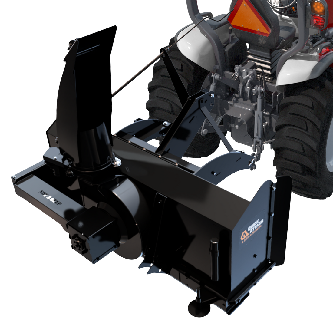 Erskine 3-Point PTO Rear Mount Snowblower | RPM-520, RPM-620, RPM-725 & RPM-825 Model | With Hydraulic Deflector | For Tractor