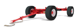 Horst Wagons 4-Wheel Heavy-Duty Wagon Gears | Model 365 & 365E | Capacity 20 Tons | Wheelbase Adjustable 10' 7" - 12' 1"  | For Agricultural Transport & Forage/Grain Box Applications