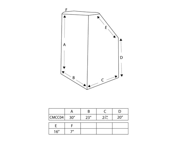 RIO MARINE CUSTOMS | Fiberglass Boat Console | Model CMCC04 | 23" W x 30" H x 22" D | Nida-Core Reinforced | For 15' to 18' Feet Boats