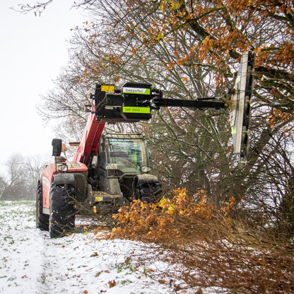GreenTec Limb Trimmer Hydraulic Telescopic | Model Multi Carrier Puma 3303 Tele | Transport Width 8'2" Ft | Oil Flow 13.2 GPM | For Tractors