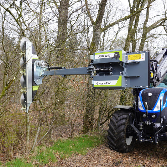 GreenTec Tree Saw | Model LRS-1602 | Working Width 5' 3" Ft | Horsepower 40+ HP | For Tractors