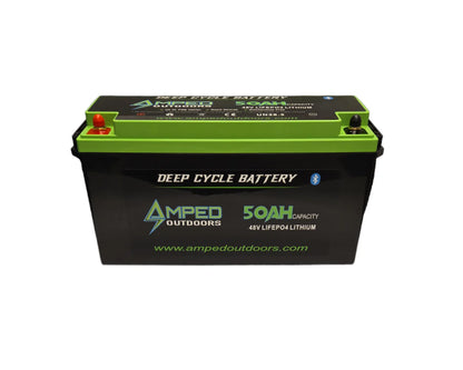 Amped Outdoors Lithium Battery (LiFePO4) | Nominal Voltage 48V | Nominal Capacity 50AH