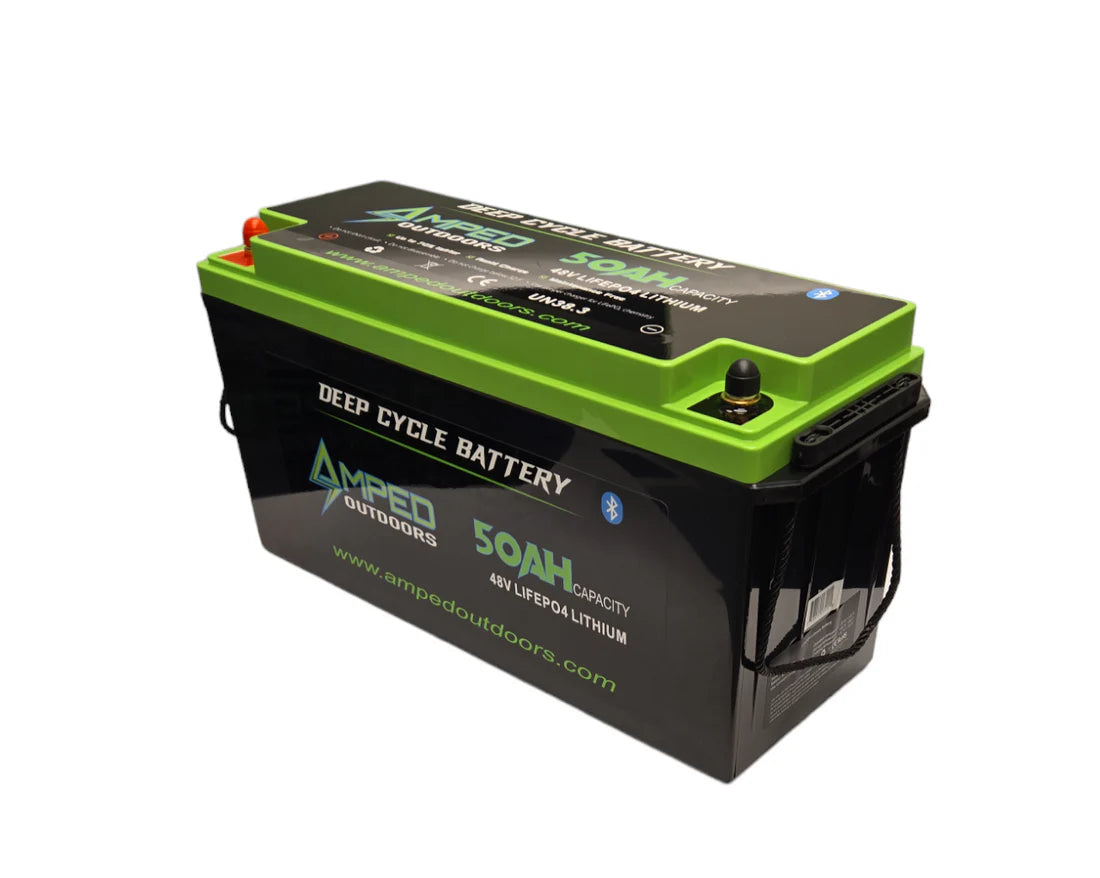 Amped Outdoors Lithium Battery (LiFePO4) | Nominal Voltage 48V | Nominal Capacity 50AH