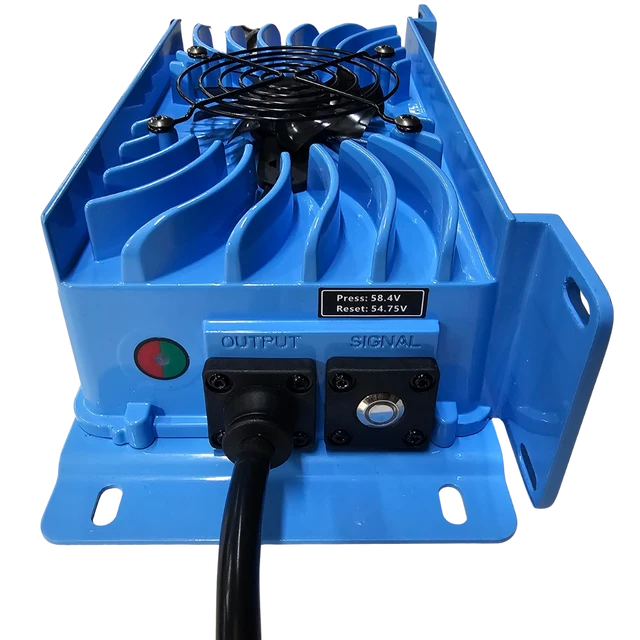 PowerHouse Lithium 48V 16A Waterproof Smart Charger | Model BCH4816WP | For 48V Battery