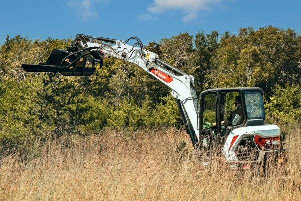 Brush Wolf Heavy-Duty X- Brush Cutter Series | Cutting Width 42" & 48" inches | Hydraulic Flow Range 14-37 GPM | For Excavators & Backhoe