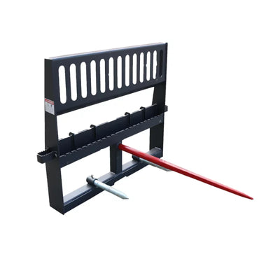 Landy Attachments HD Pallet Forks & Hay Spear Combo | Width 48
