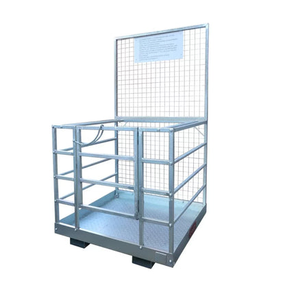 Landy Attachments Forklift Safety Cage Work Platforms | Size 36" × 36" &  48" × 45" | 8–30+ GPM | For Forklifts