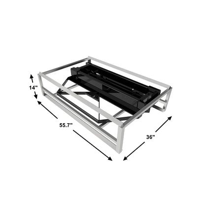 Landy Attachment  Economy Pallet Forks | Frame Width 49" | 6-30+ GPM | For Skid Steers